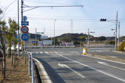 東金高速道路　山武成東出口